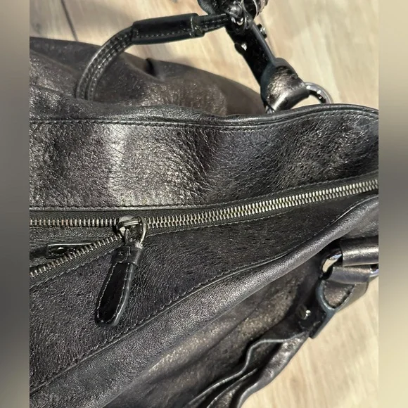 SOLD Celine Black Leather Bag - Picture 9 of 16